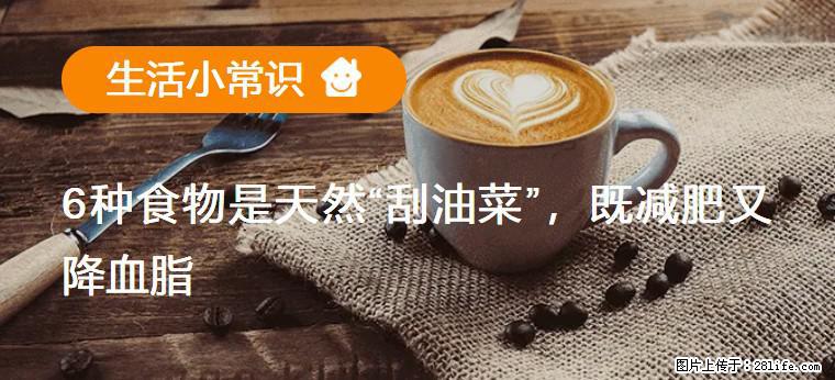 【生活小常识】6种食物是天然“刮油菜”，既减肥又降血脂 - 南昌生活资讯 - 南昌28生活网 nc.28life.com
